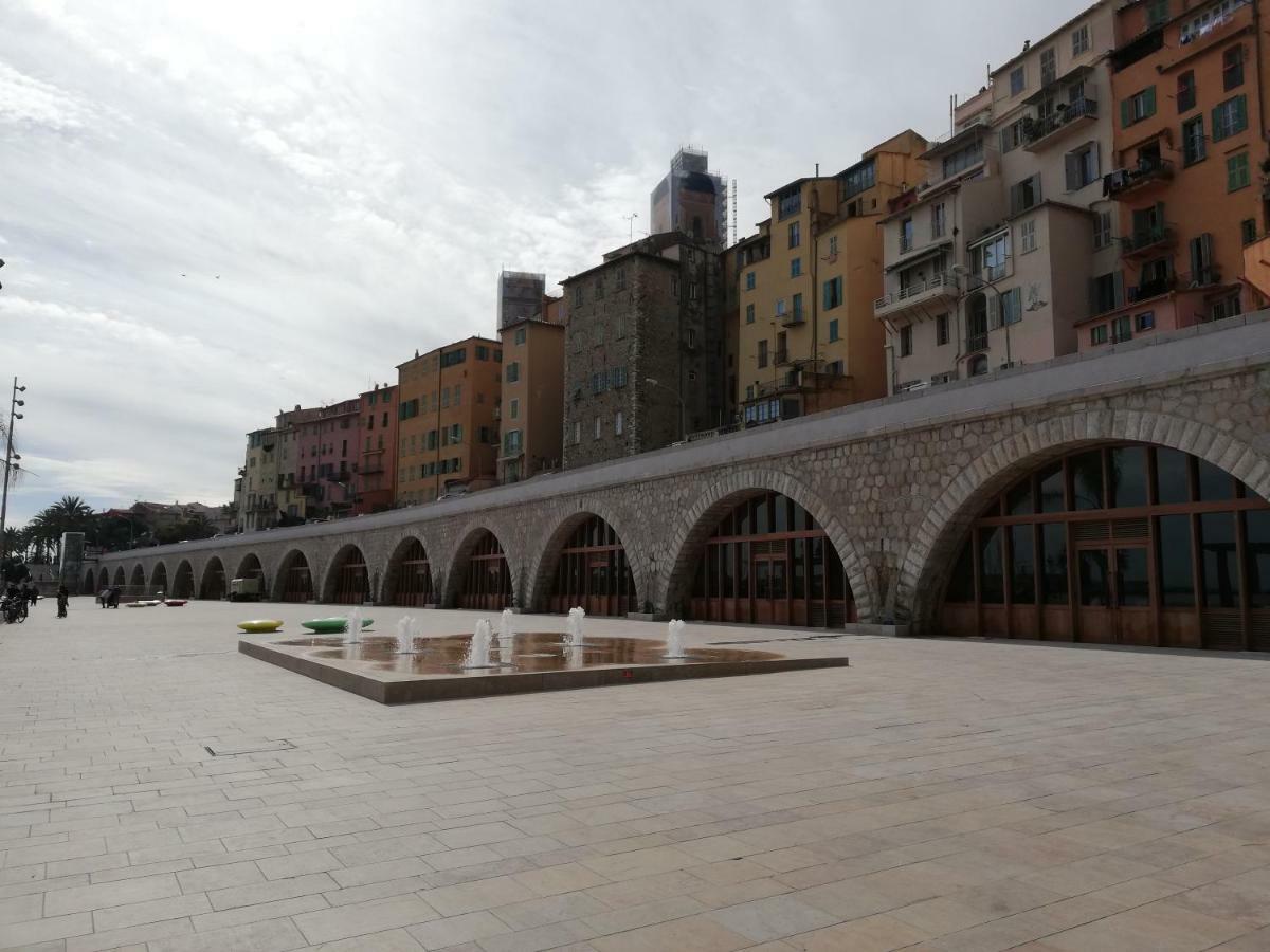 Studio 3 personnes Menton Eksteriør bilde