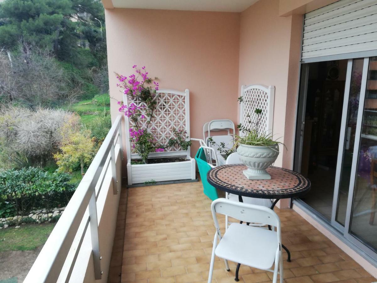 Studio 3 personnes Menton Eksteriør bilde